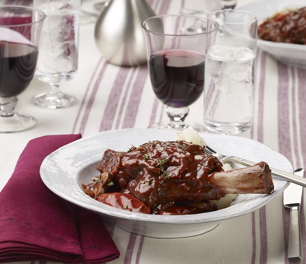 Lamb shank bourguignon(2)