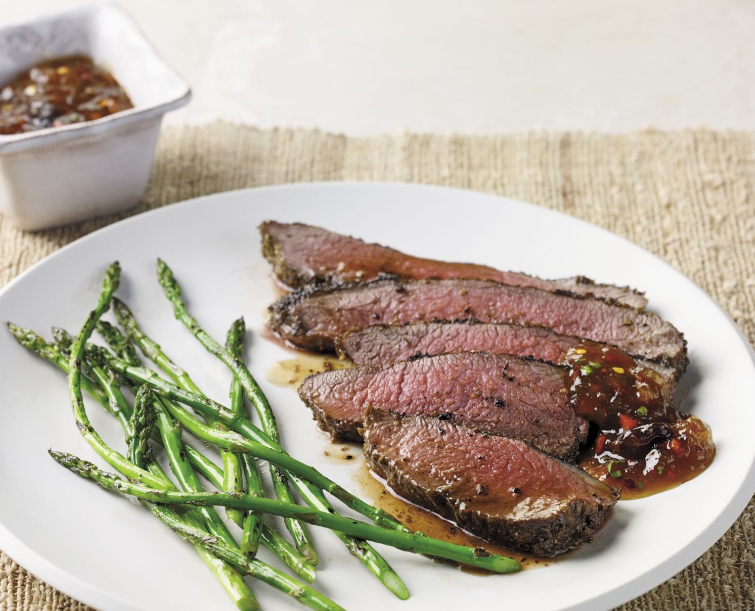 GRILLED SPICED LEG OF LAMB