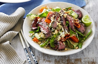 Vietnamese grilled Aussie beef salad