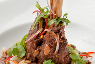 Australian lamb foreshank with Oaxacan black mole