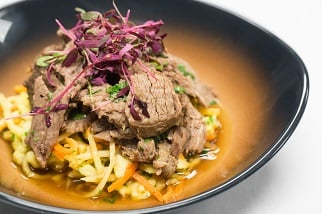 Braised Australian Beef Sirloin with Spaetzel Noodles