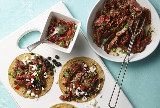 Grassfed beef barbacoa tacos