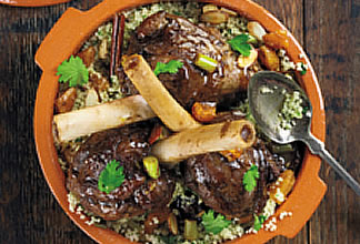 Lamb Shank and Apricot Tagine