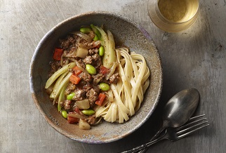 Simple spring lamb ragout