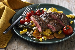 Texas Aussie Flank Steak Salad  (2)