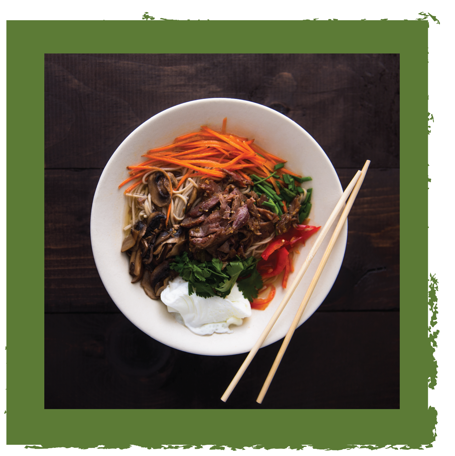 Aussie Lamb Noodle Bowl