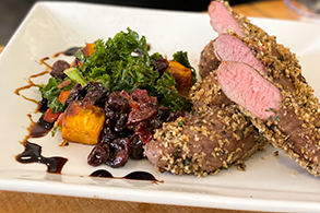 Herb Crusted Aussie Lamb Tenderloin