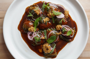 Braised Aussie Lamb Shoulder Ravioli