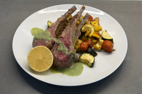 Lemon-Herb Australian Rack of Lamb