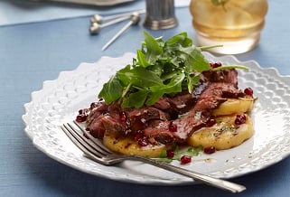 Mint Julep and Molasses Grassfed Skirt Steak