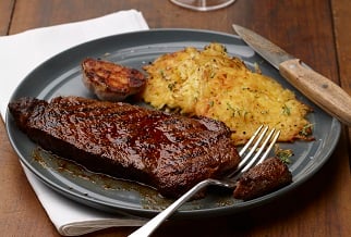 Spice and Herb Crusted Grilled Wagyu Steak