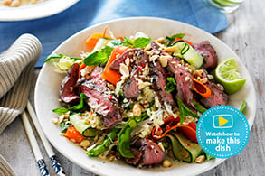 Vietnamese grilled Aussie beef salad