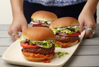 Tikka Masala Burger 3 ways