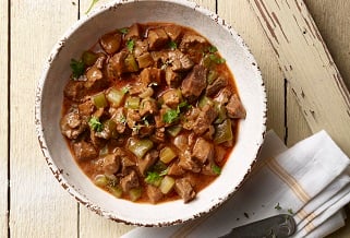 Lamb and sausage gumbo