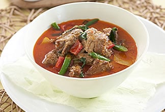 Thai Style Red Curry Goat