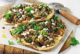 Turkish Style Lamb Flat Breads